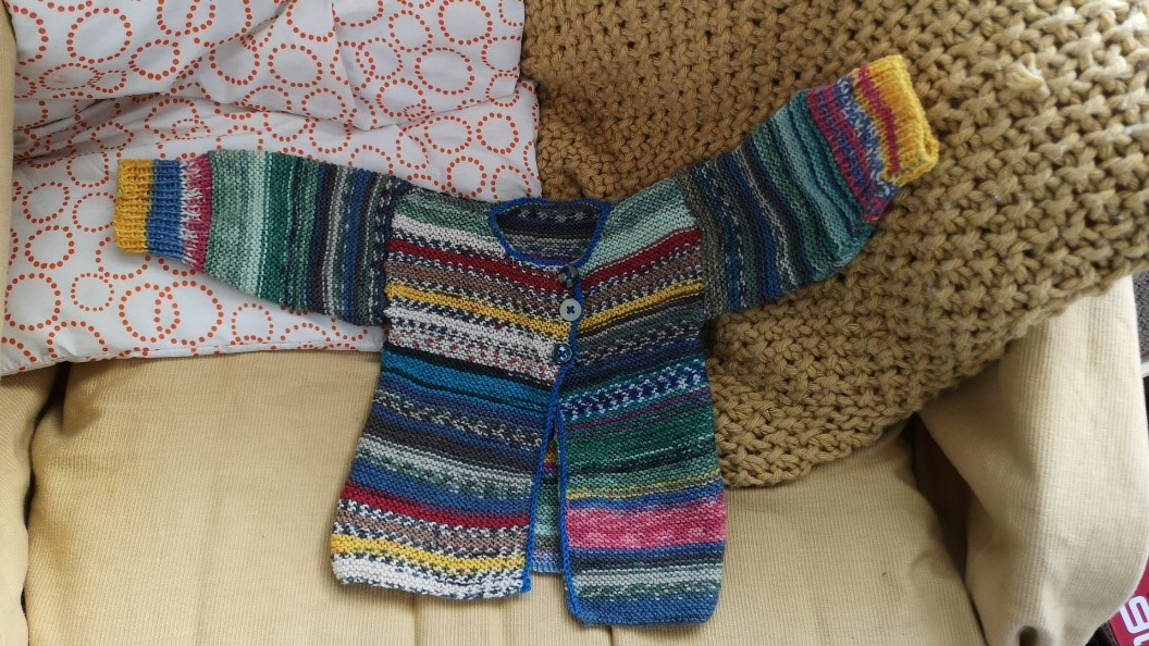 Lovely home-made cardigan