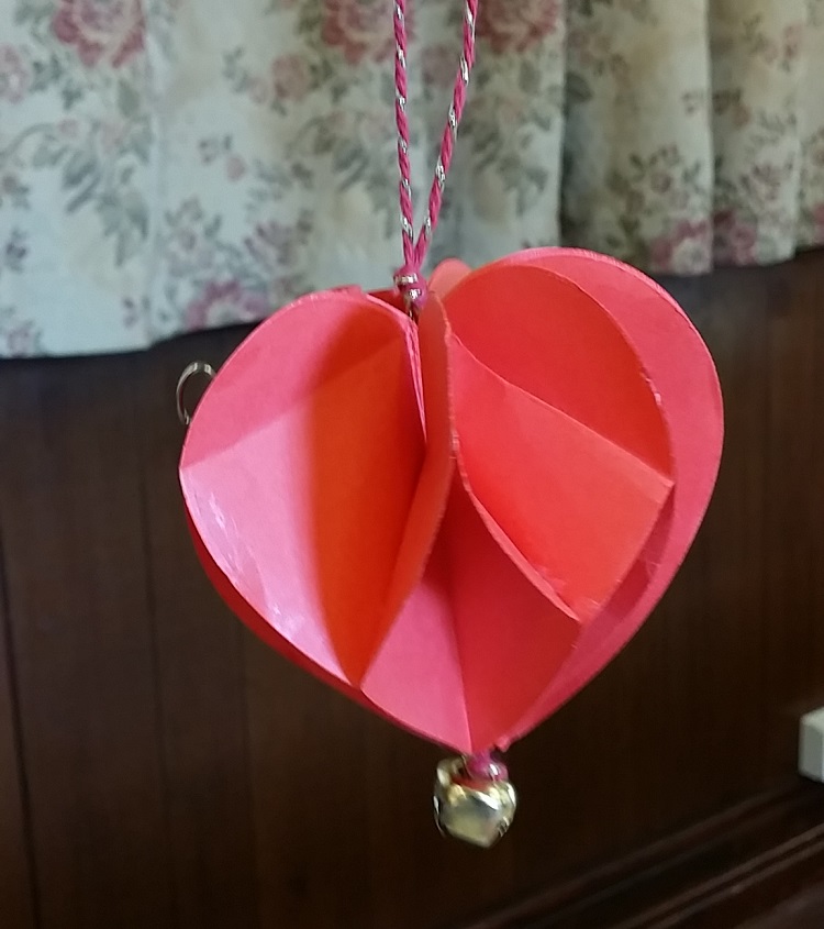 Make your own 3D valentine heart