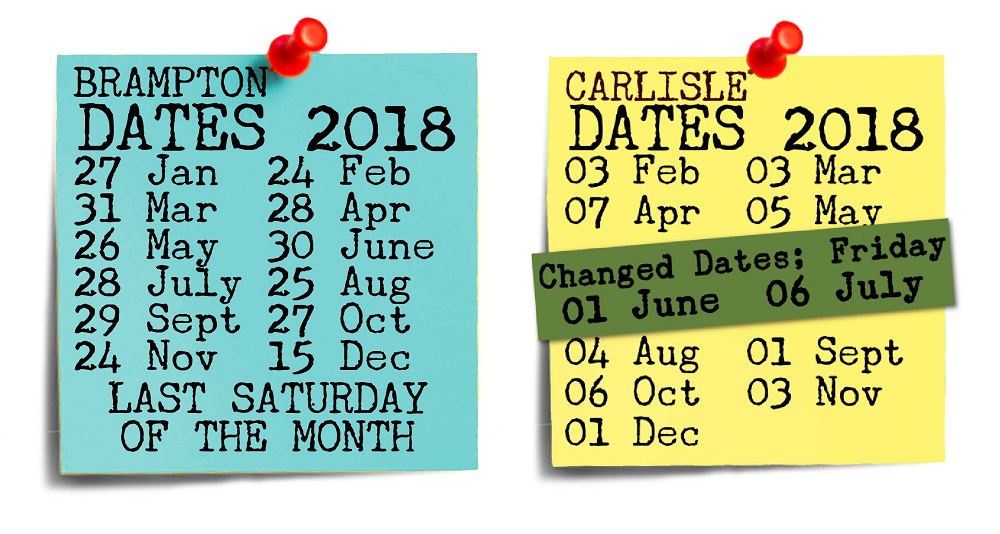 Brampton and Carlisle Farmers Markets in 2018