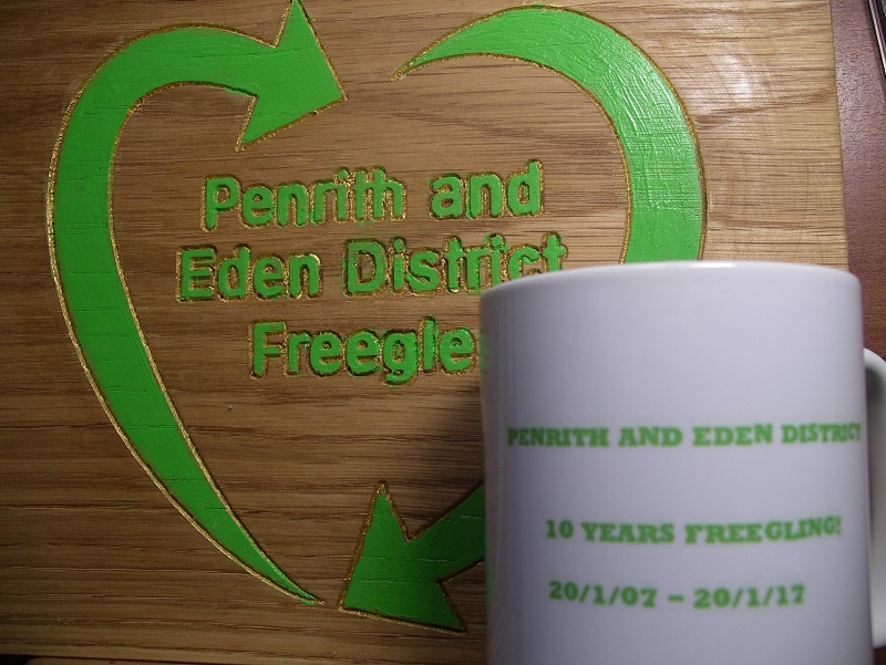 Happy 10th Birthday to Penrith and Eden District Freegle!
