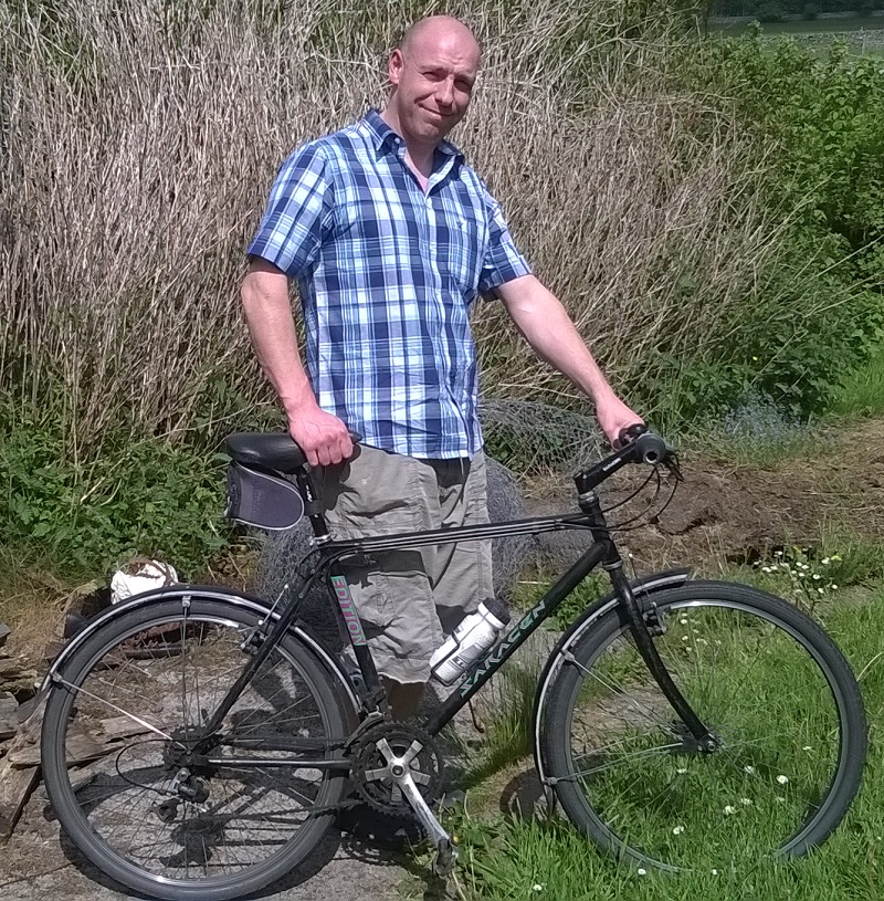 Ian gets my friend's bike on Freegle